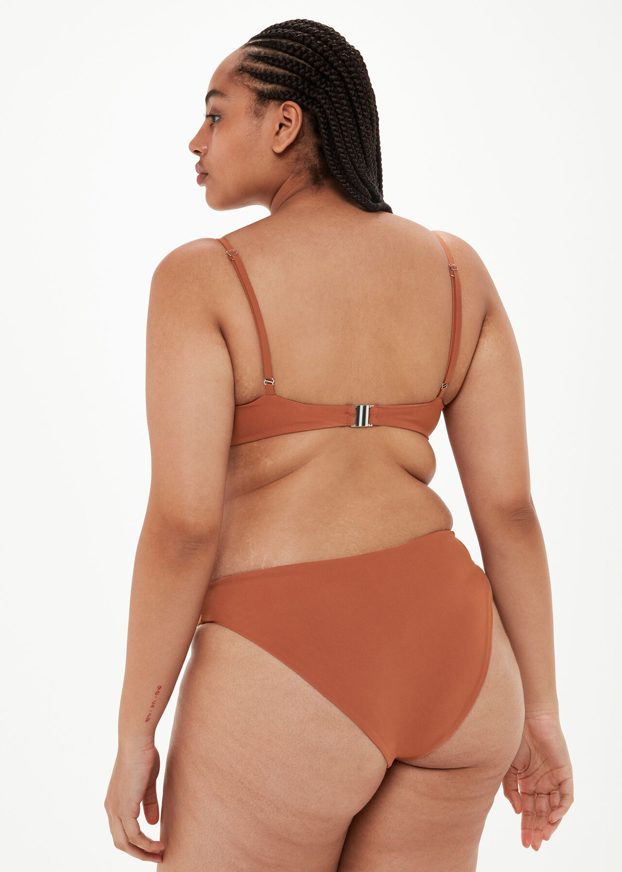 The Longing Ruched Underwired Bikini Top