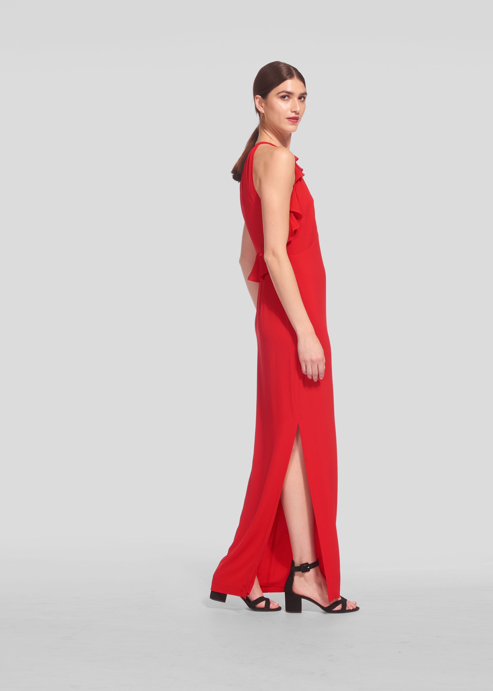 Sonia Frill Maxi Dress