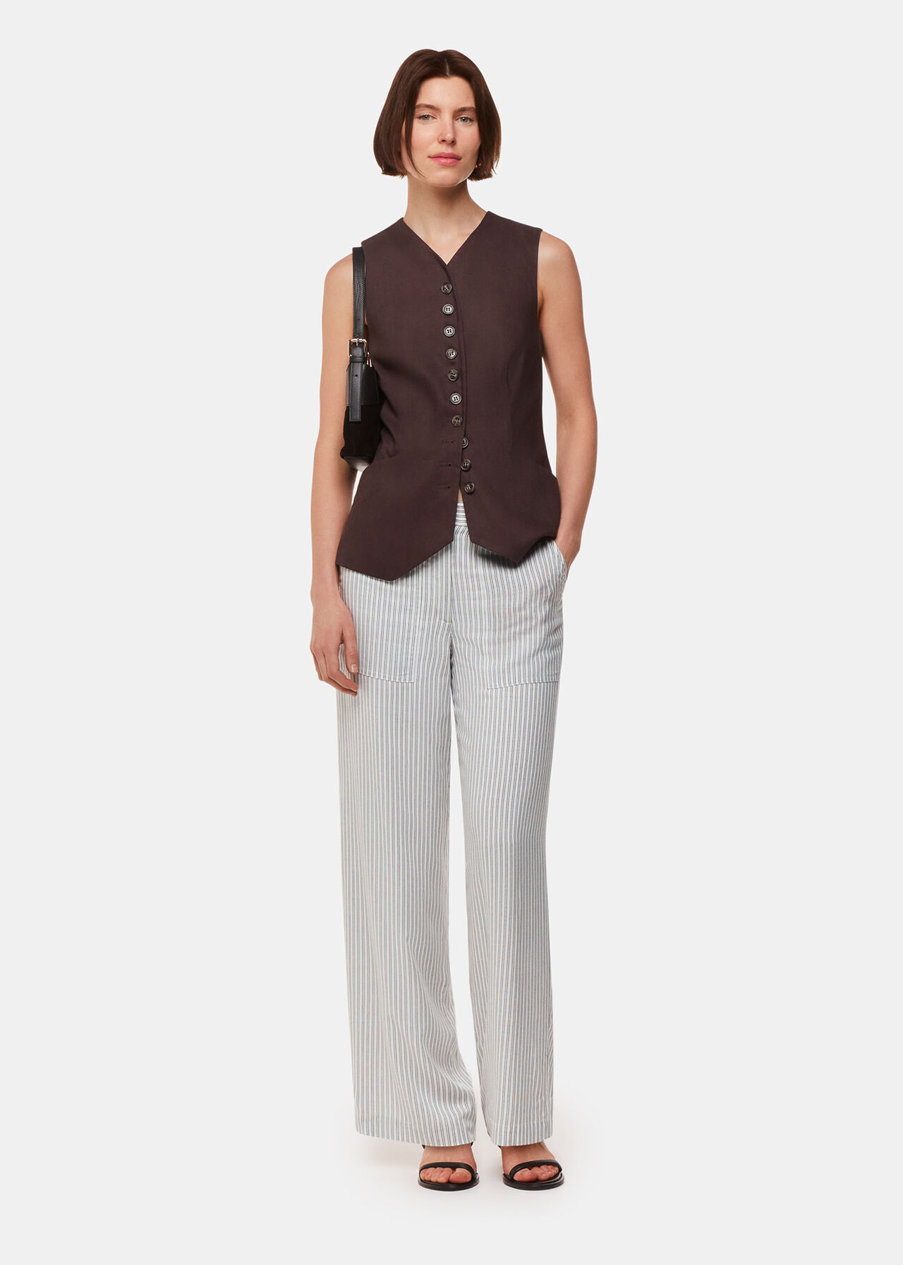Luna Stripe Trouser