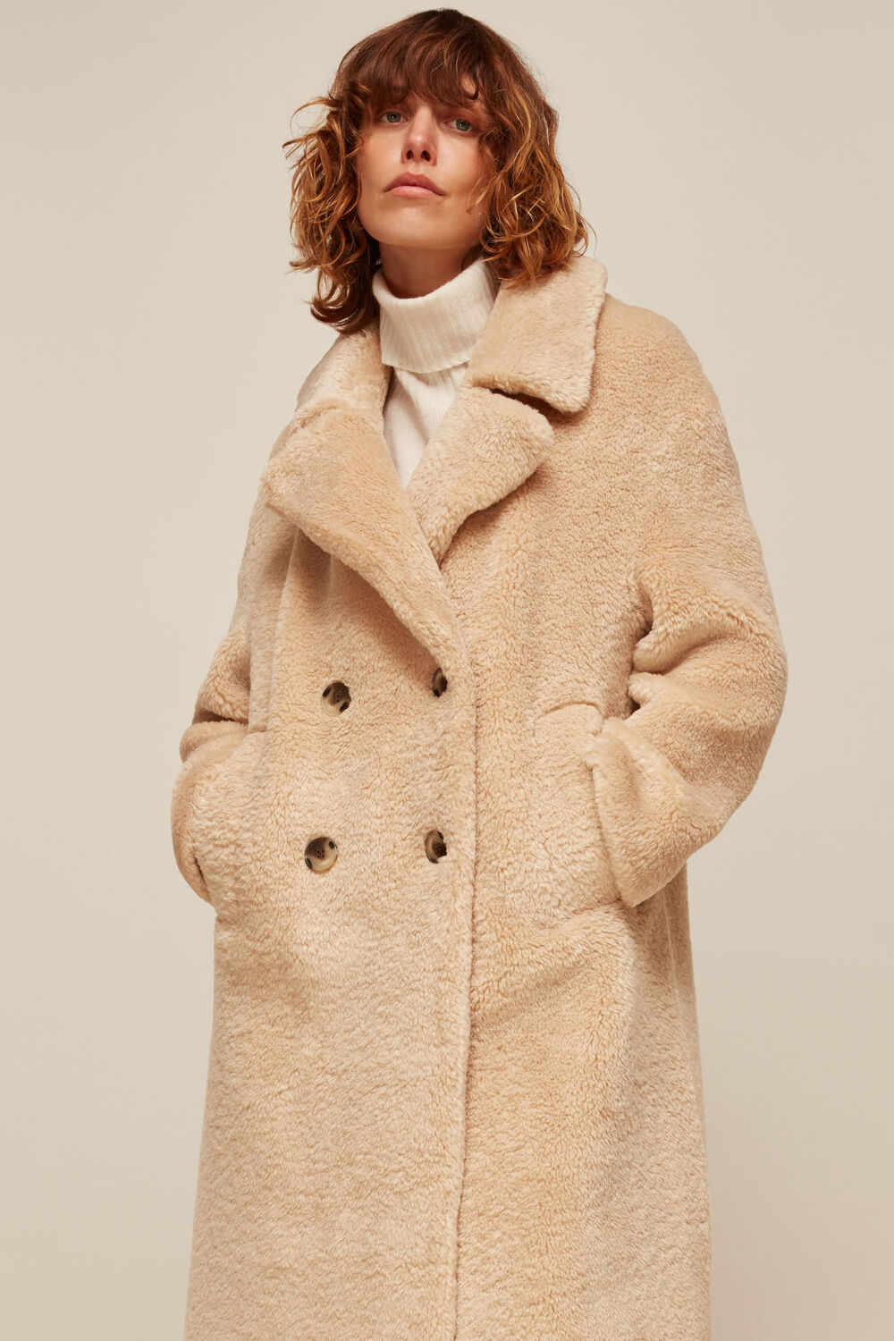Teddy Double Breasted Coat
