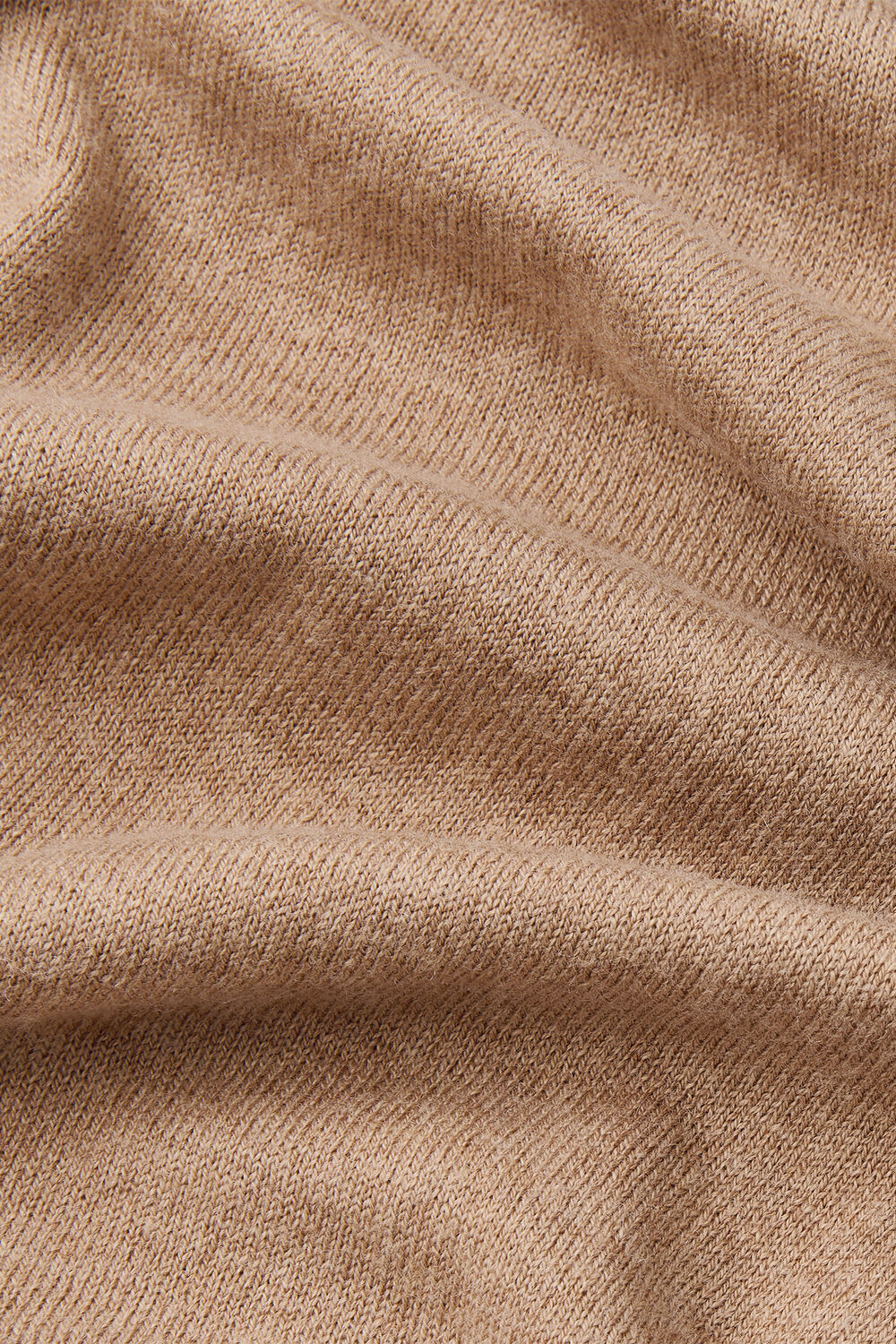 Fine Wool Mix Funnel Neck Knit
