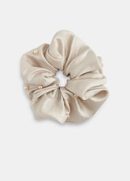 Large Beaded Scrunchie