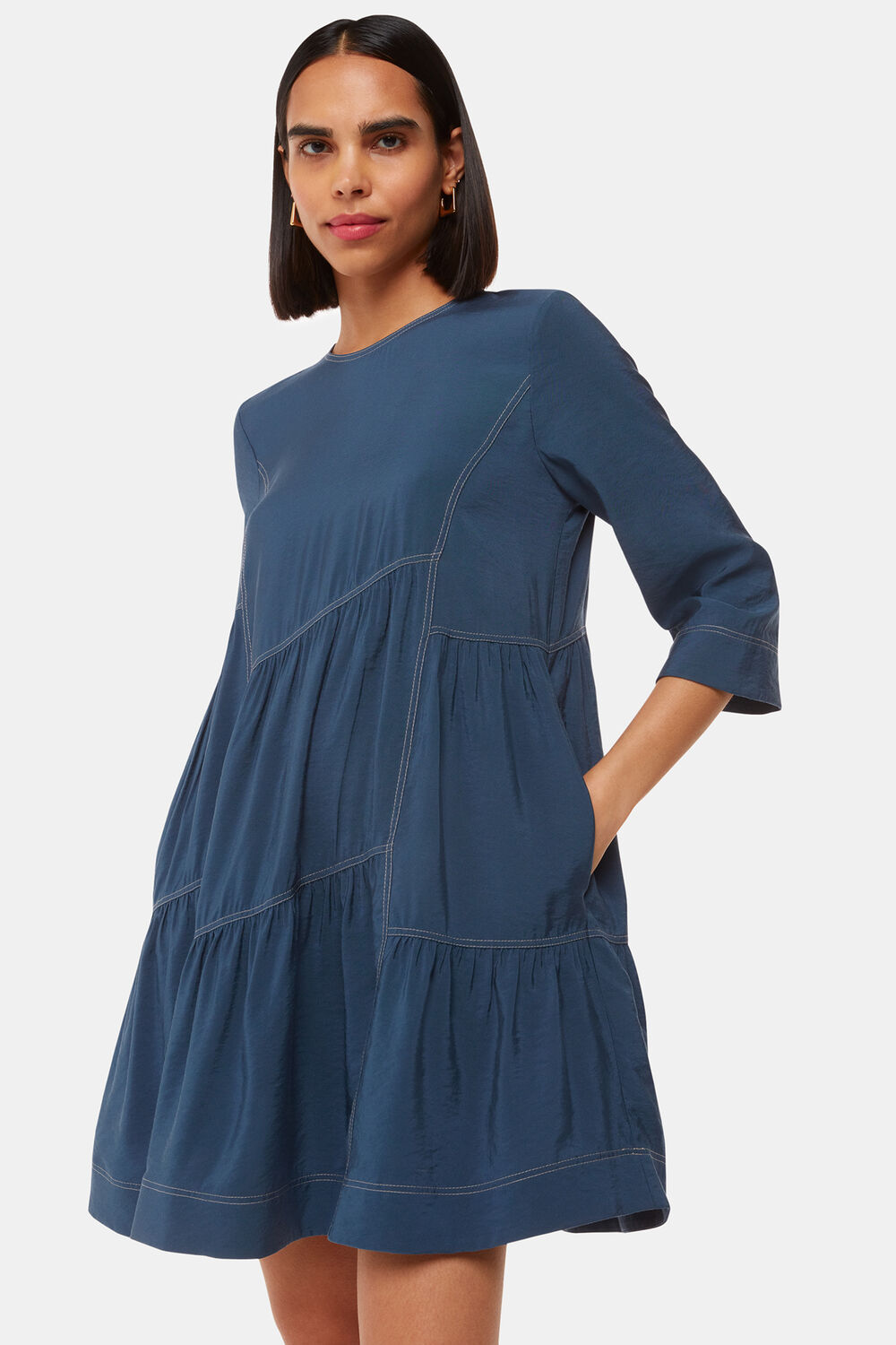 Phoebe Seam Trapeze Dress