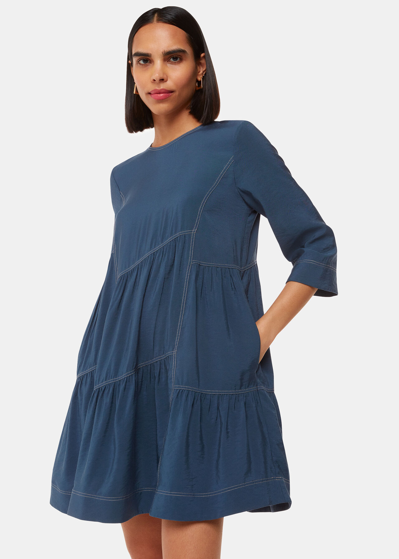 Phoebe Seam Trapeze Dress