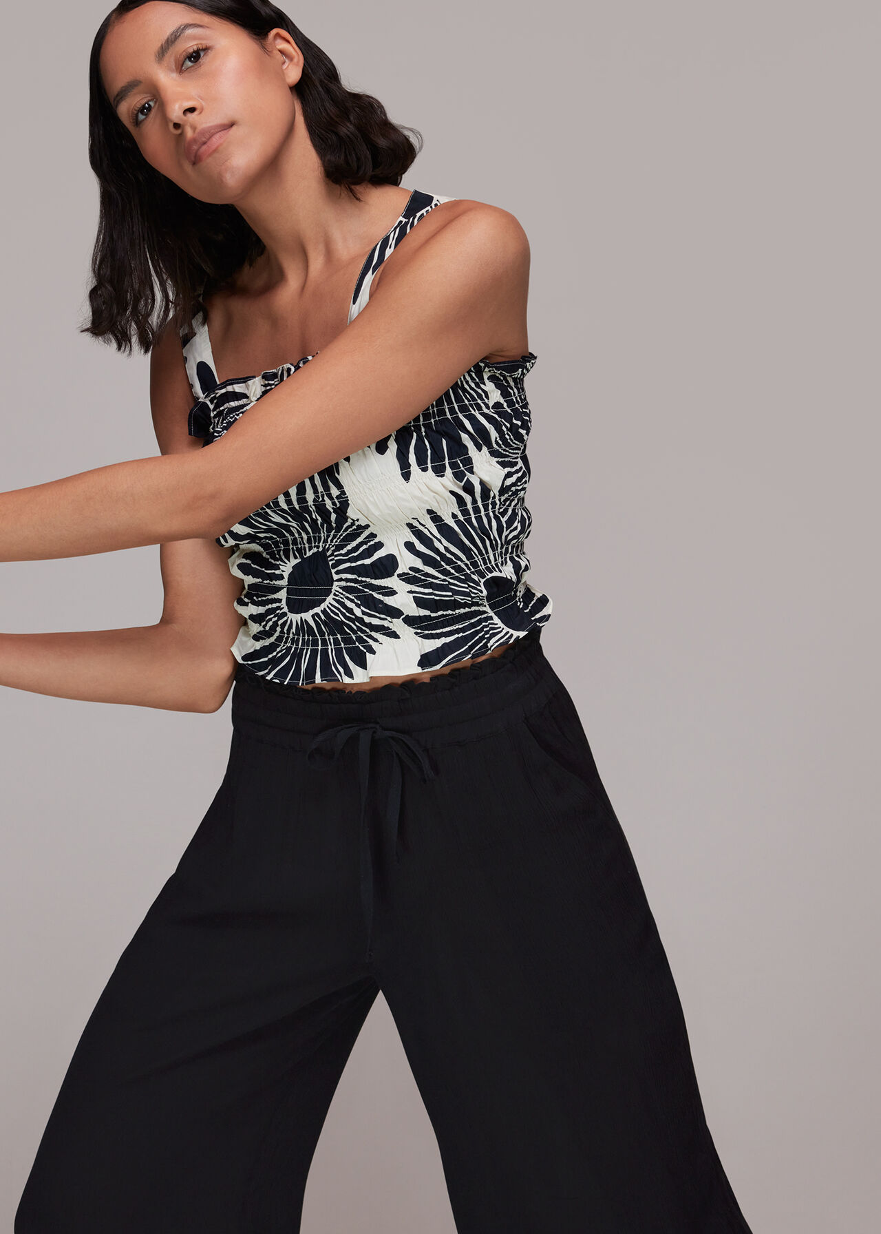 Imogen Fluid Cropped Trouser
