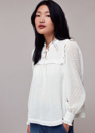 Dobby Collar Top