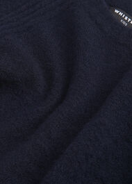 Textured Crew Neck Sweater