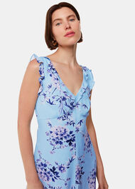Bamboo Blossom Ruffle Dress