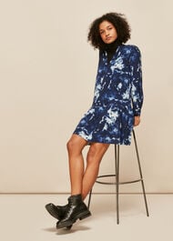 Tie Dye Smock Dress