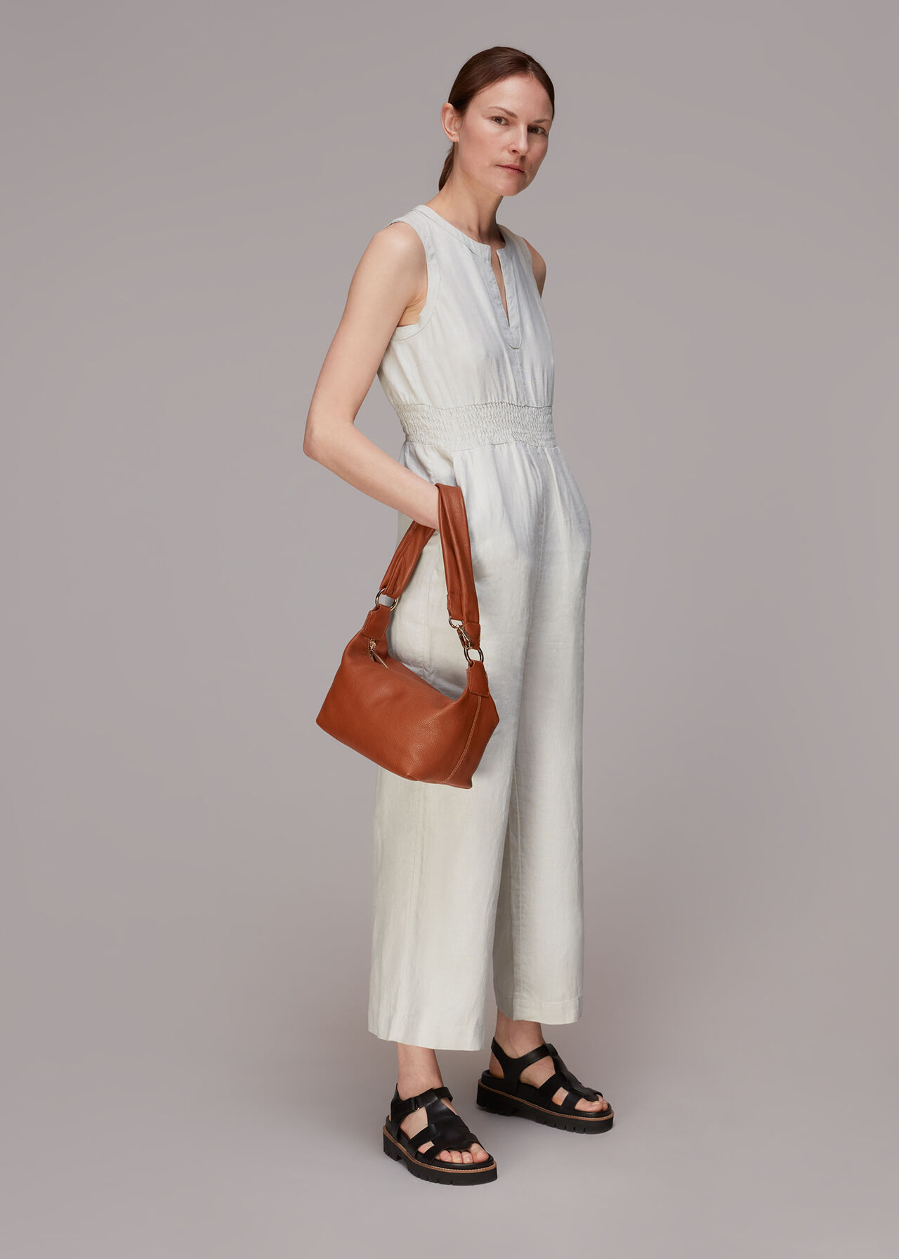 Melanie Linen Jumpsuit