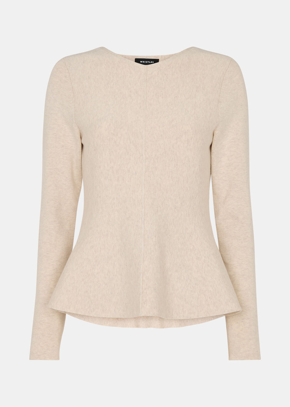 Peplum Detail Knit