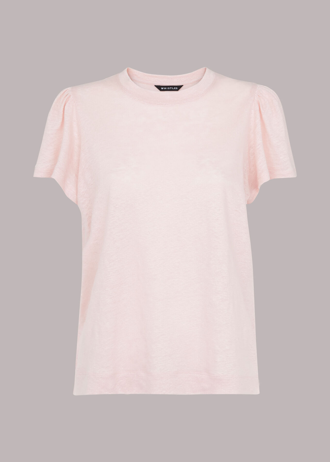 Linen Sleeve Detail Tee