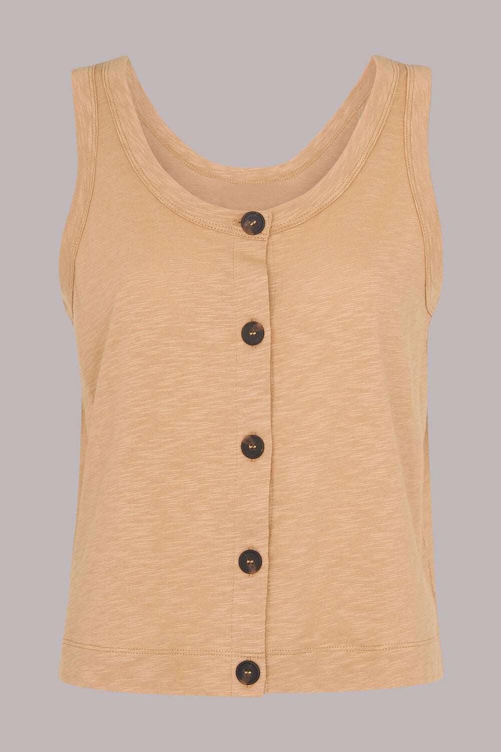 Reversible Button Up Tank Top