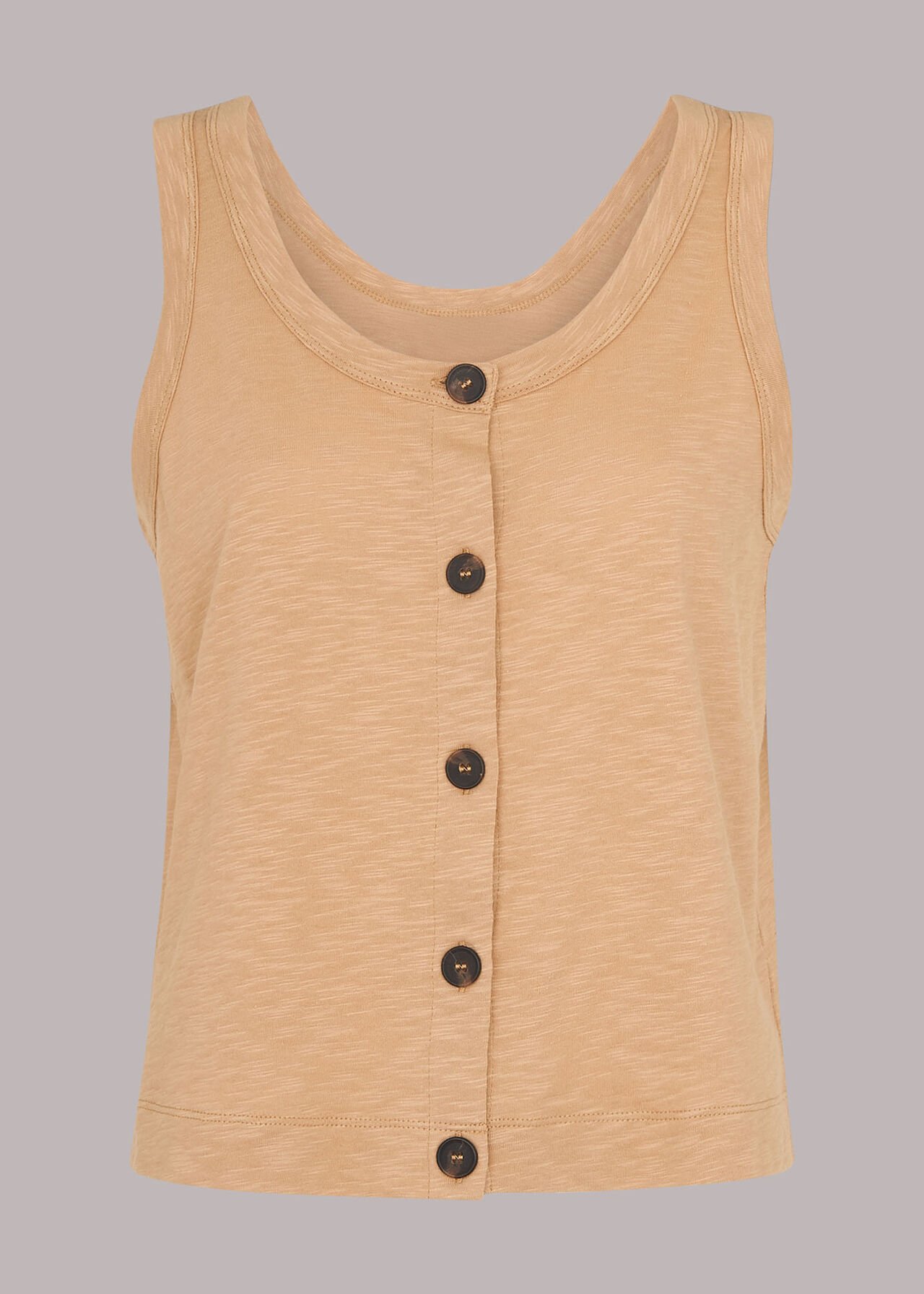 Reversible Button Up Tank Top