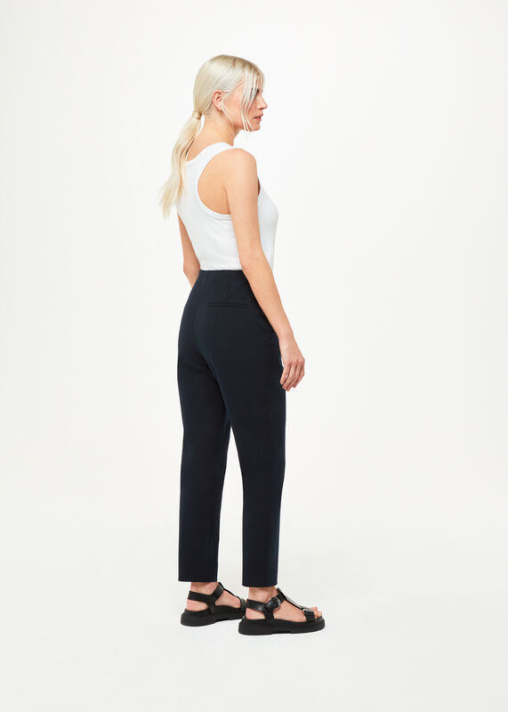 Navy Petite Super Stretch Pants&nbsp;