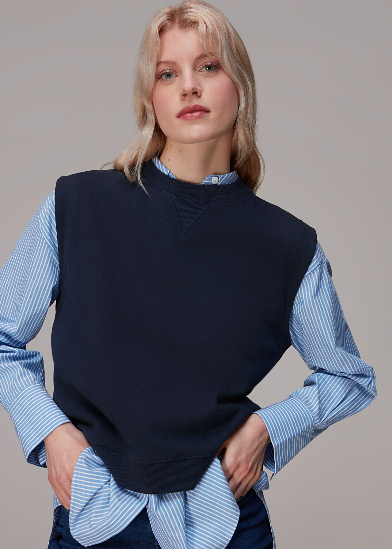 Alora Sweat Vest