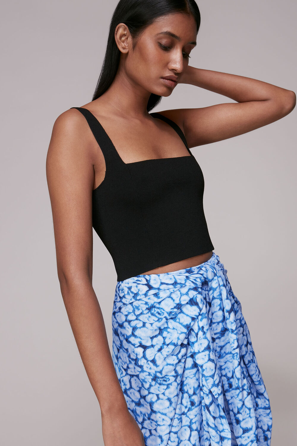 Clouded Leopard Sarong Skirt