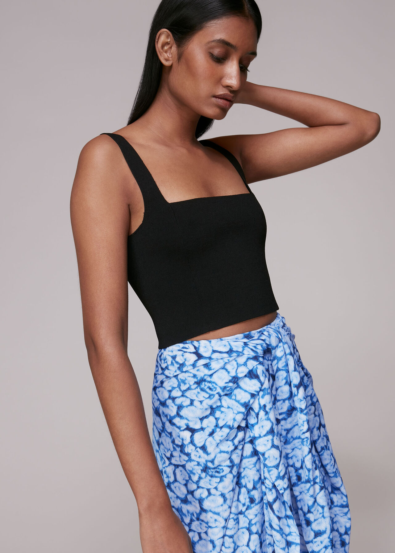 Clouded Leopard Sarong Skirt