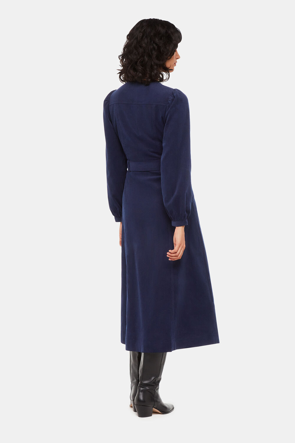 Angelica Cord Midi Dress