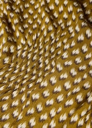 Ikat Spot Shirred Blouse