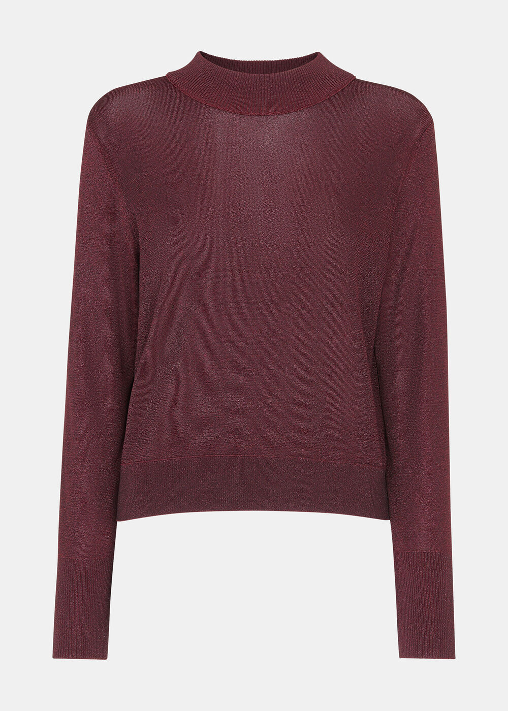 Sparkle High Neck Knit