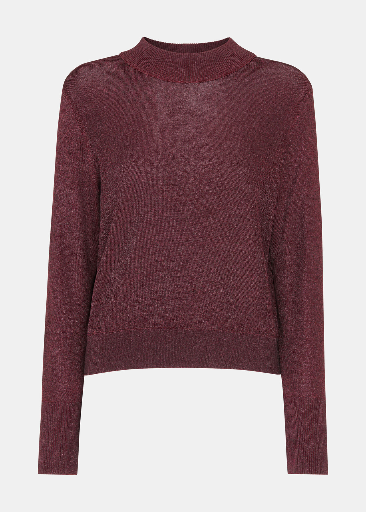 Sparkle High Neck Knit