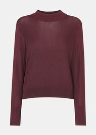 Sparkle High Neck Knit