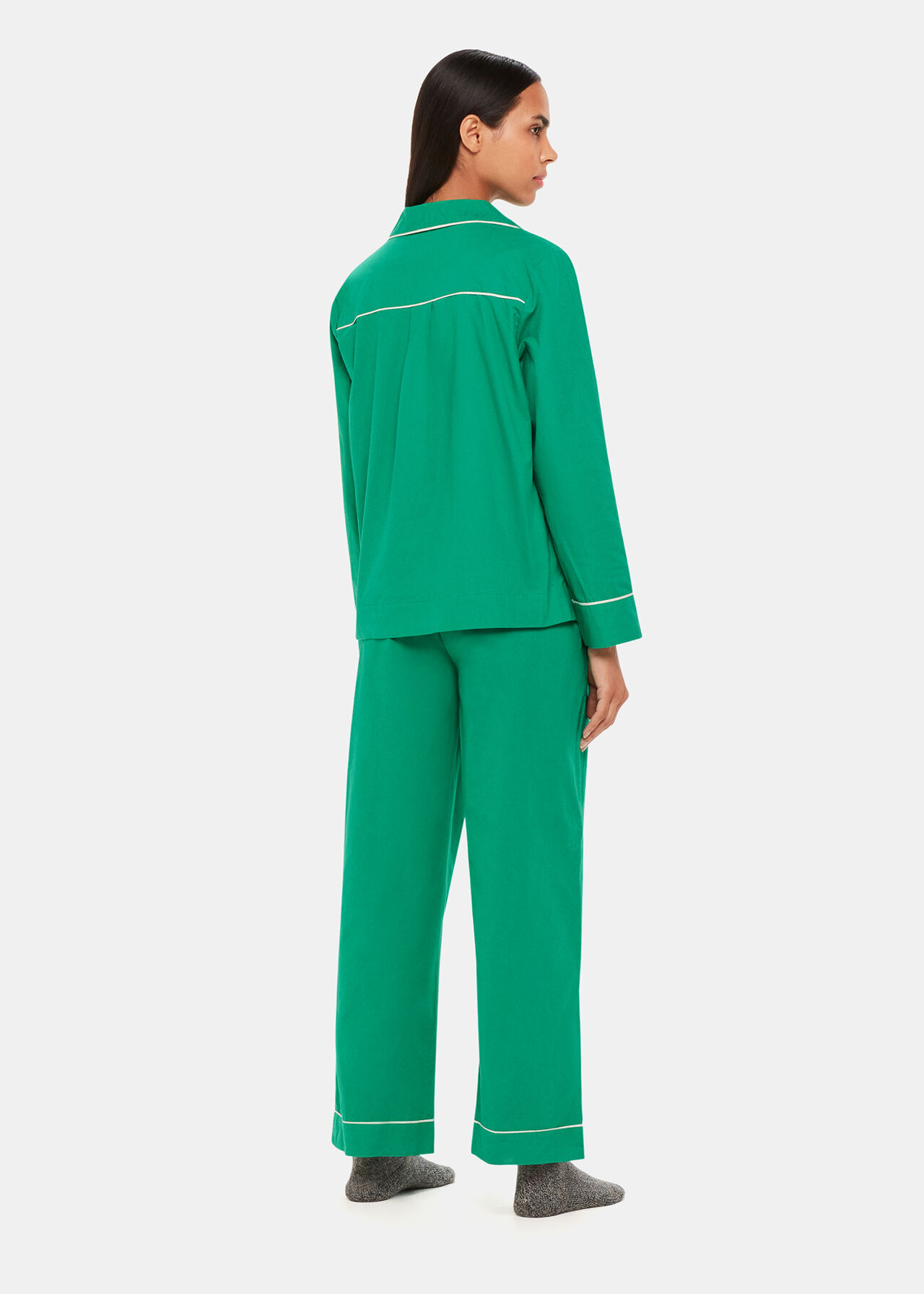 Contrast Piping Pyjamas