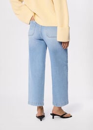 Stretch Straight Ankle Jean