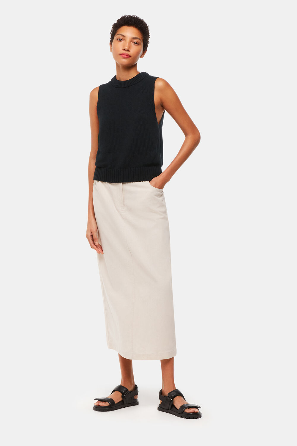 Indie Rib Detail Tank