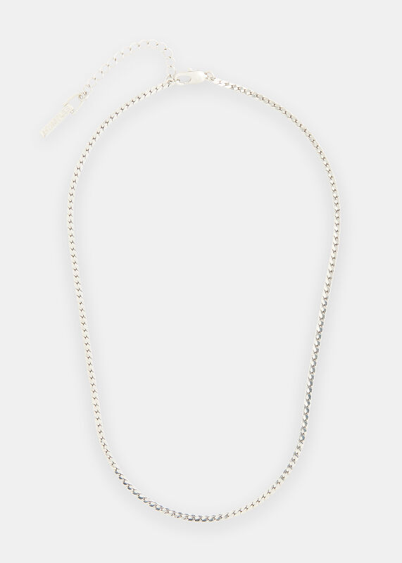 Silver Classic Snake Chain Necklace