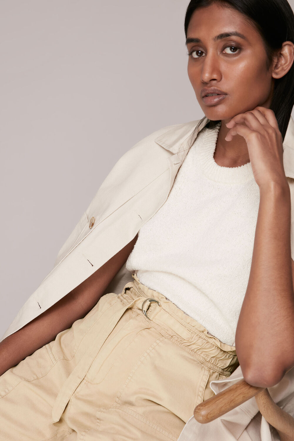 Cargo Straight Leg Trouser