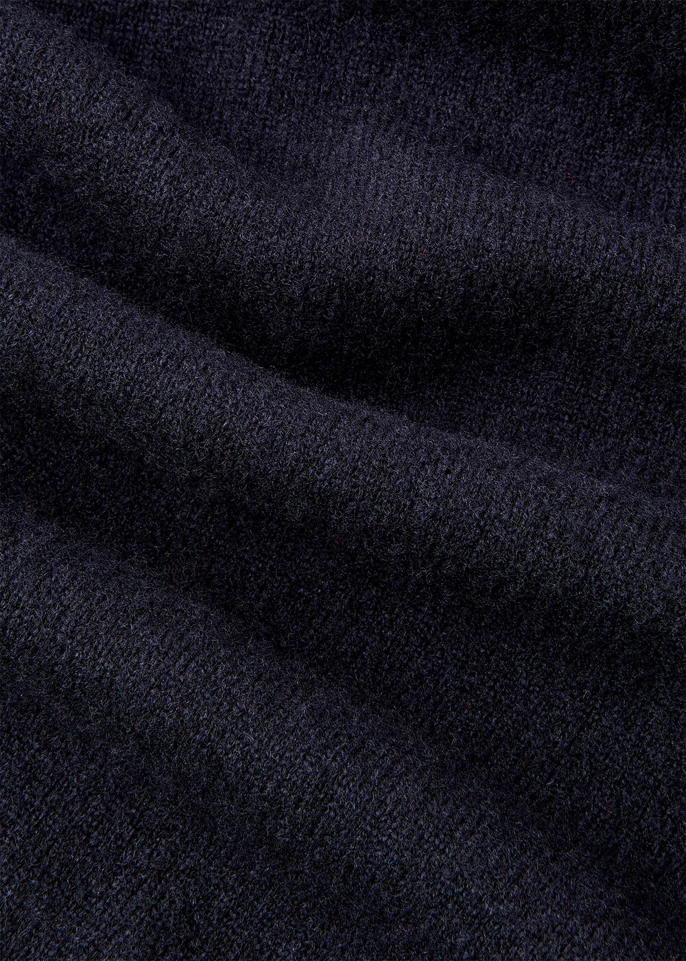 Wool Collar Neck Knit