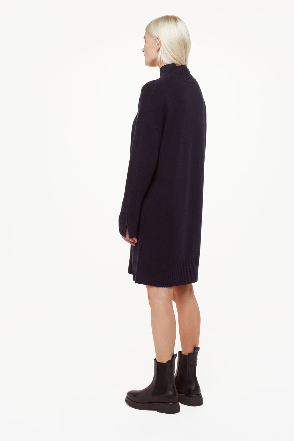 Petite Amelia Wool Knitted Dress