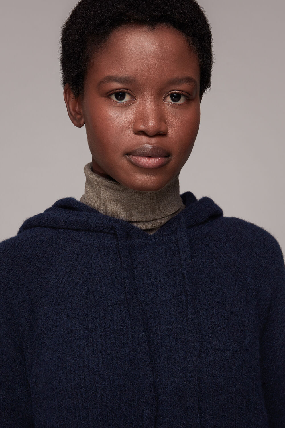 Knitted Hoodie Dress