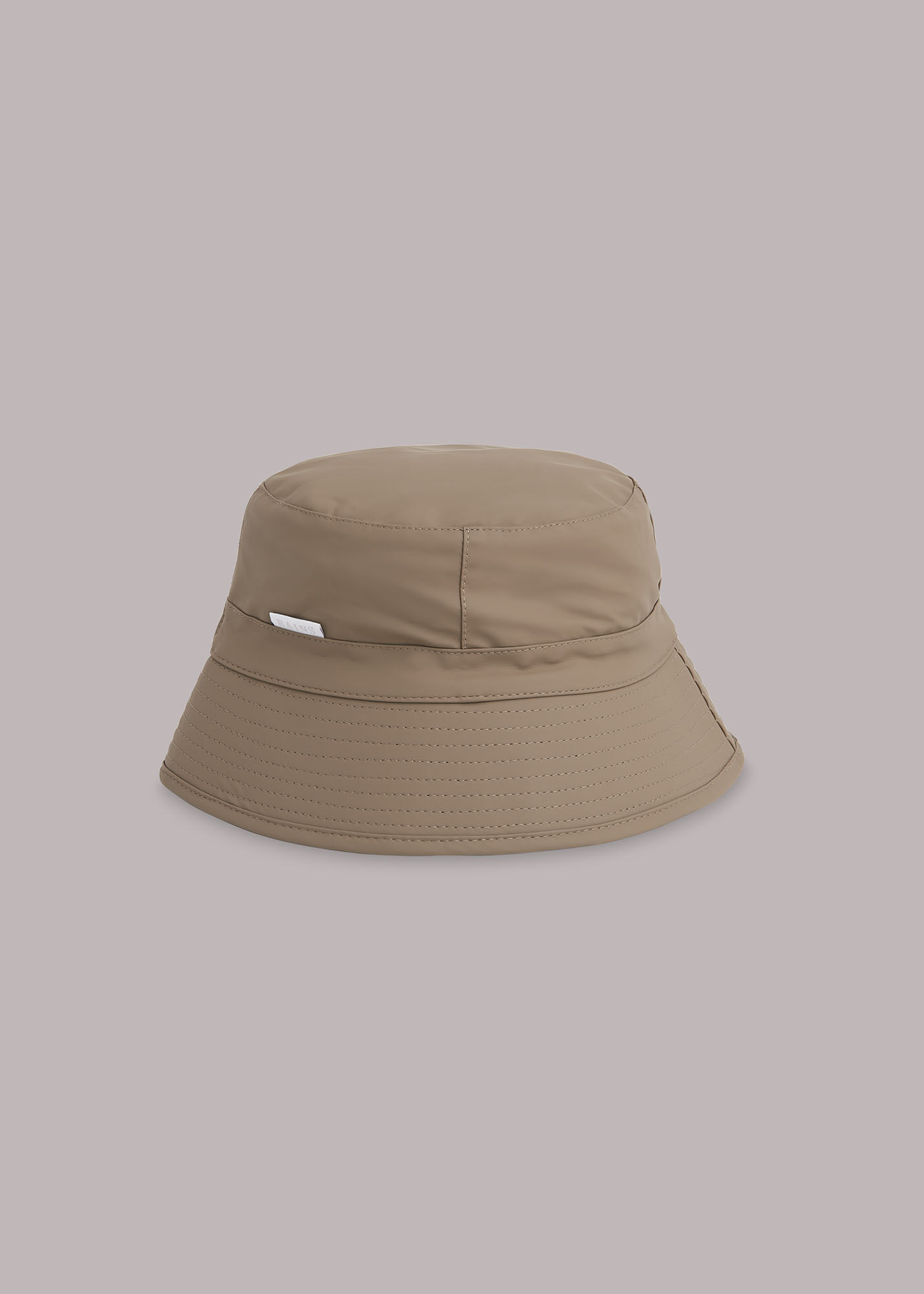 Taupe floppy hat top