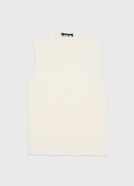 Textured Sleeveless Top
