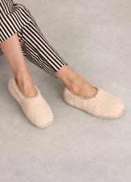 Shearling Ballet Slipper