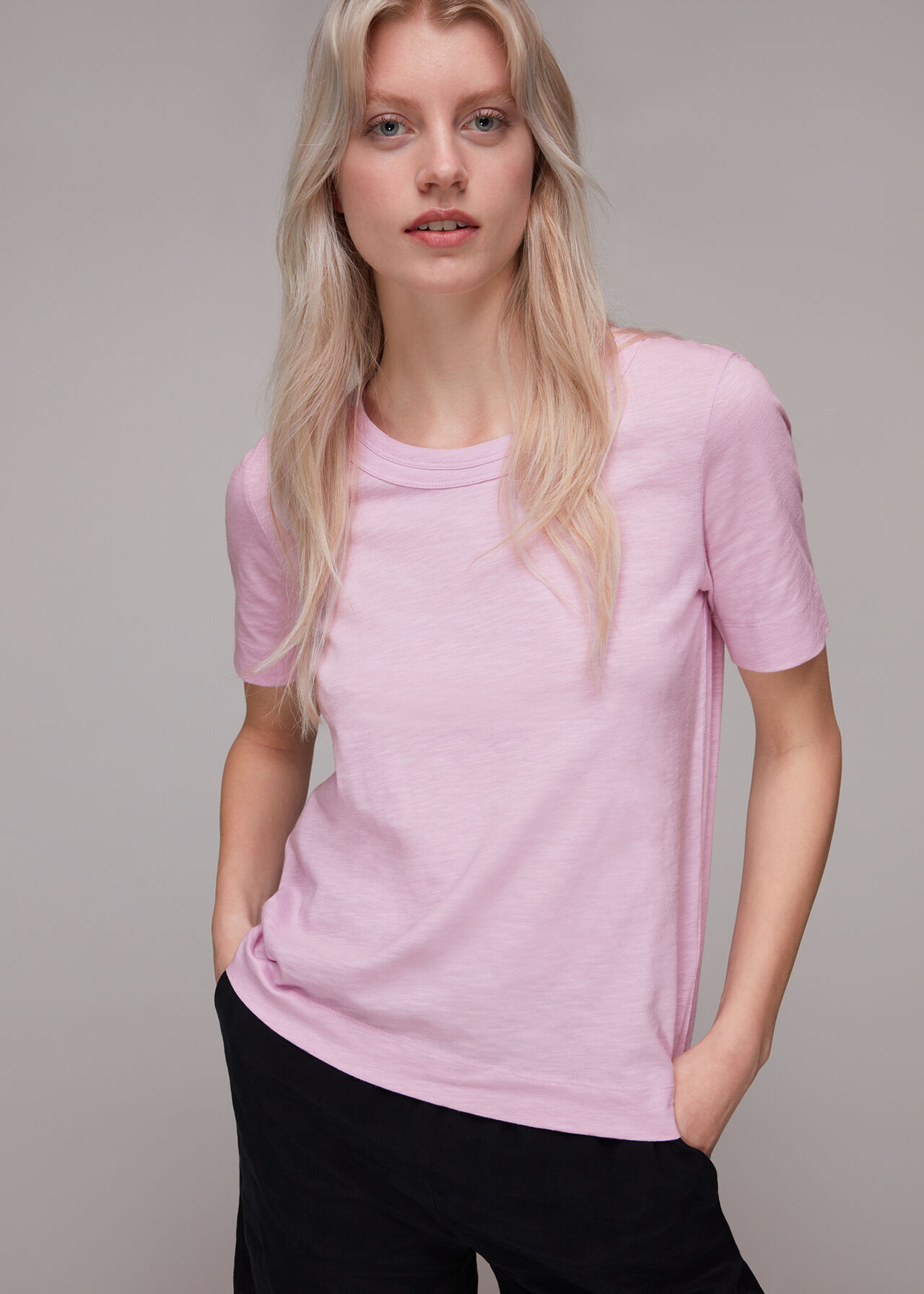 Rosa Double Trim T Shirt
