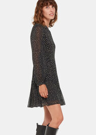 Speckled Polka Dot Dress