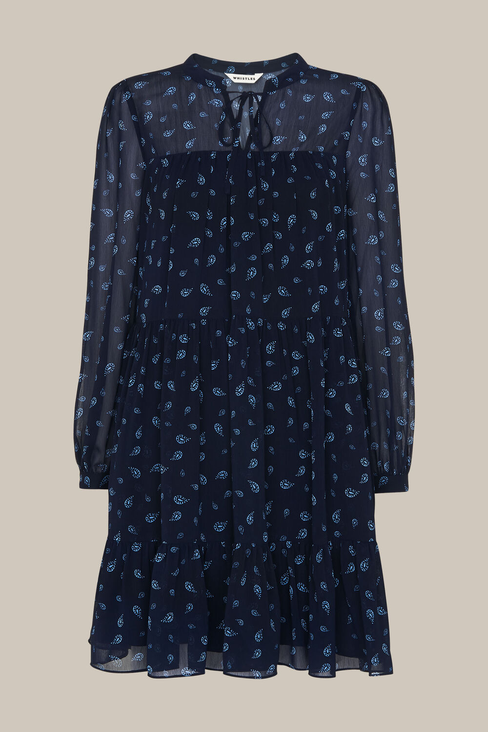Paisley Printed Dress