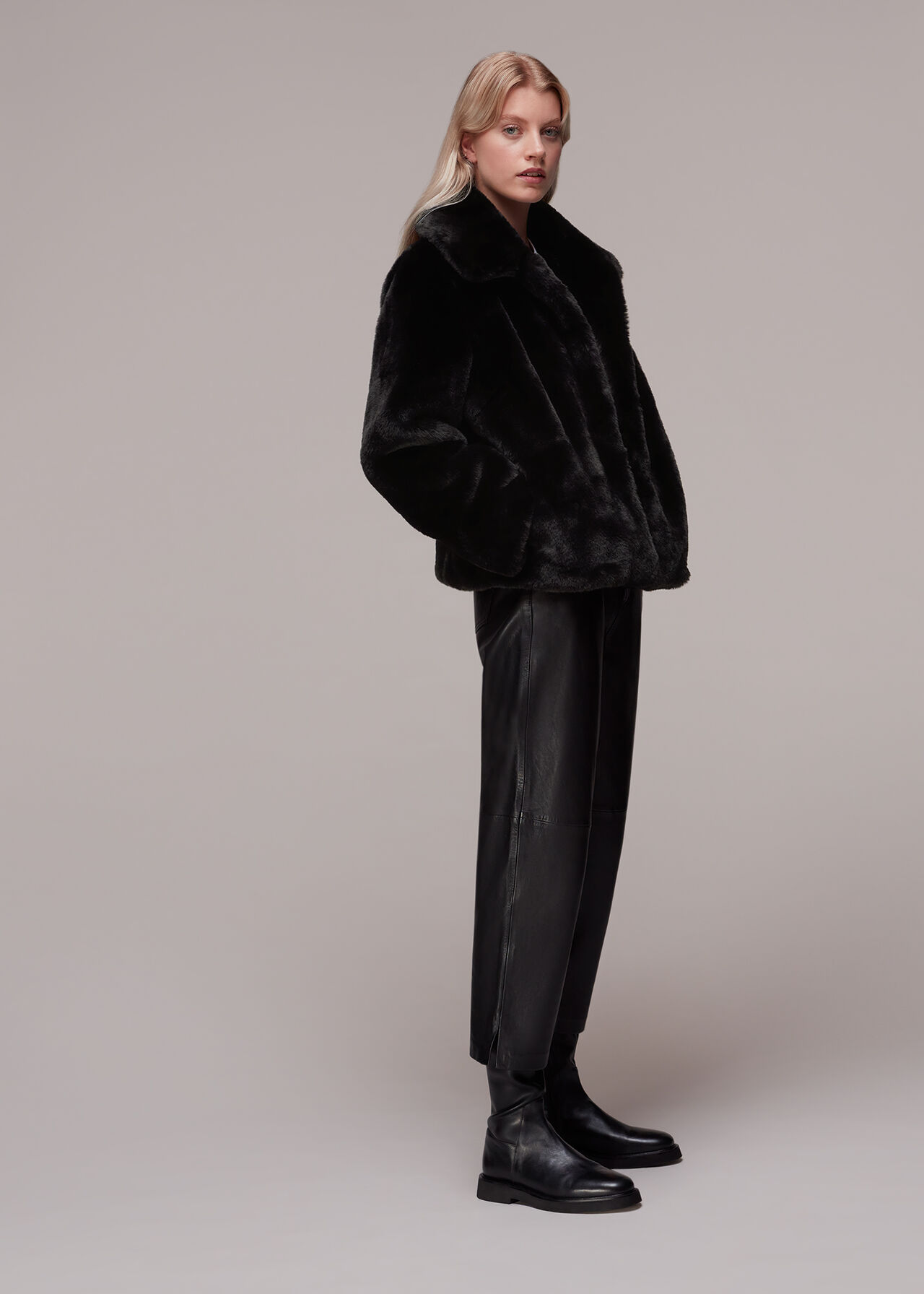 Drew Faux Fur Coat