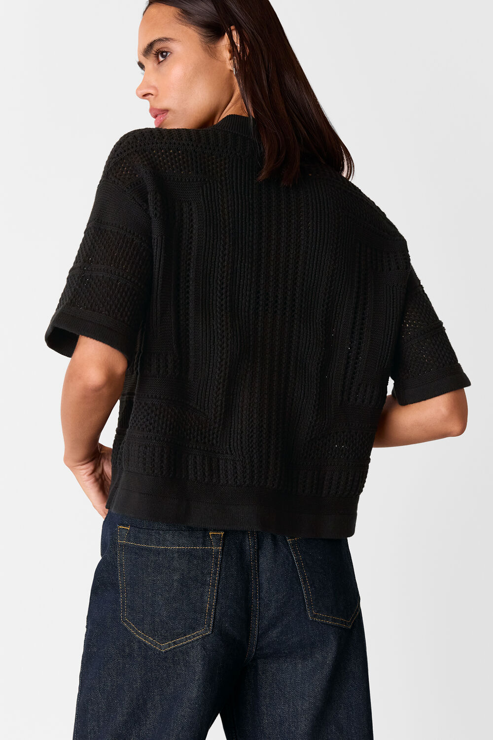 Crochet Knitted Shirt