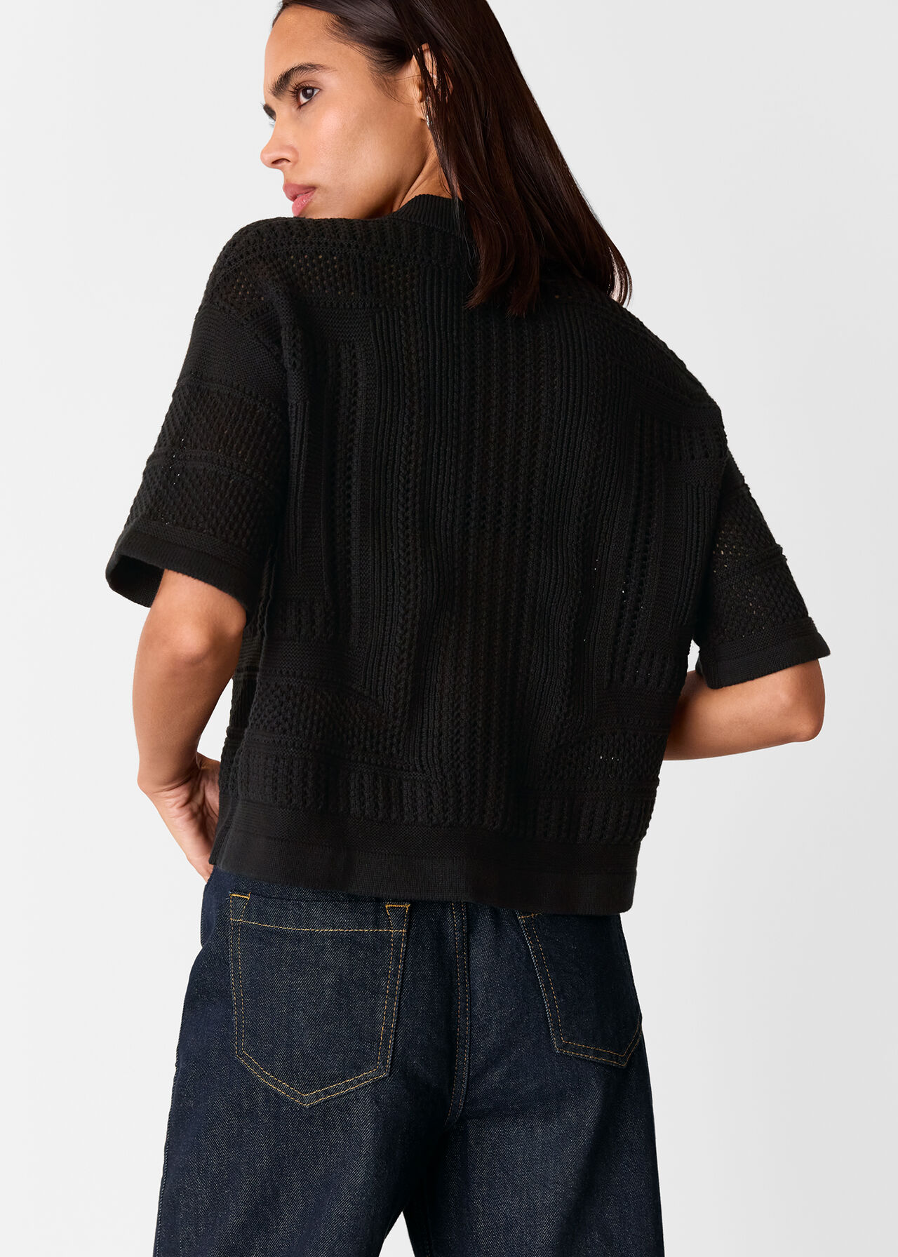 Crochet Knitted Shirt