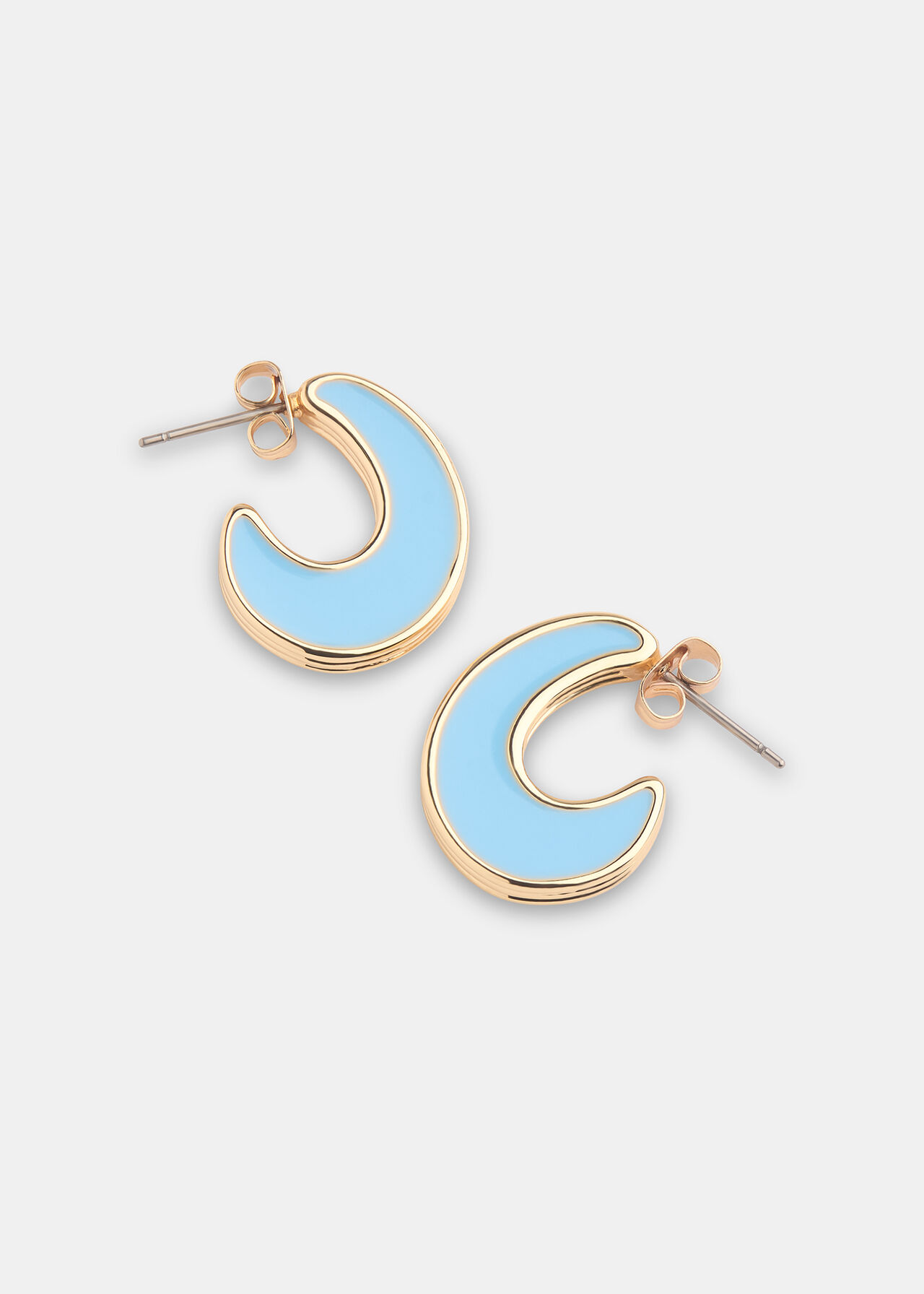 Double Enamel Earring