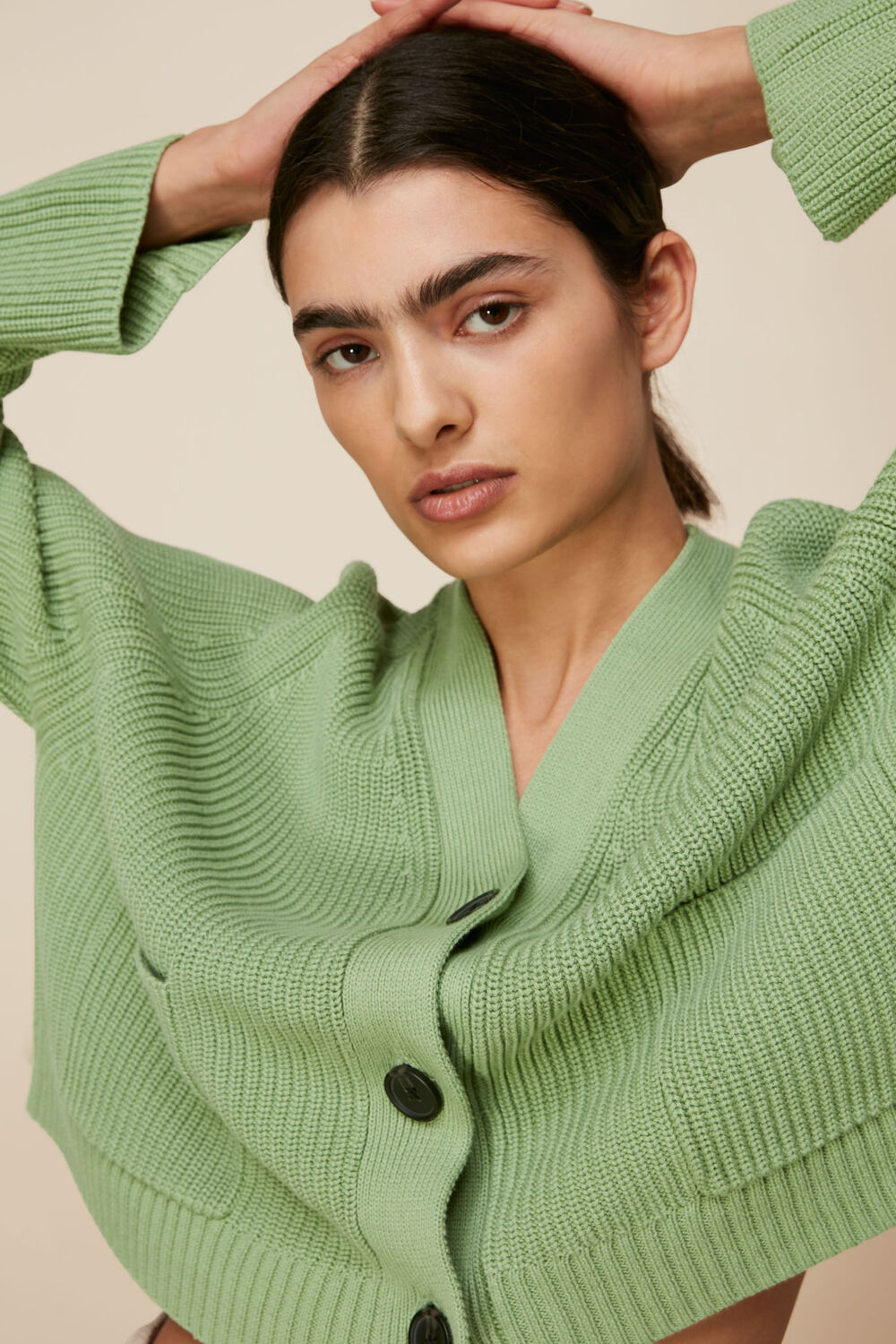 Nora Button Pocket Cardigan