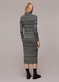 Stripe Midi Knit Dress