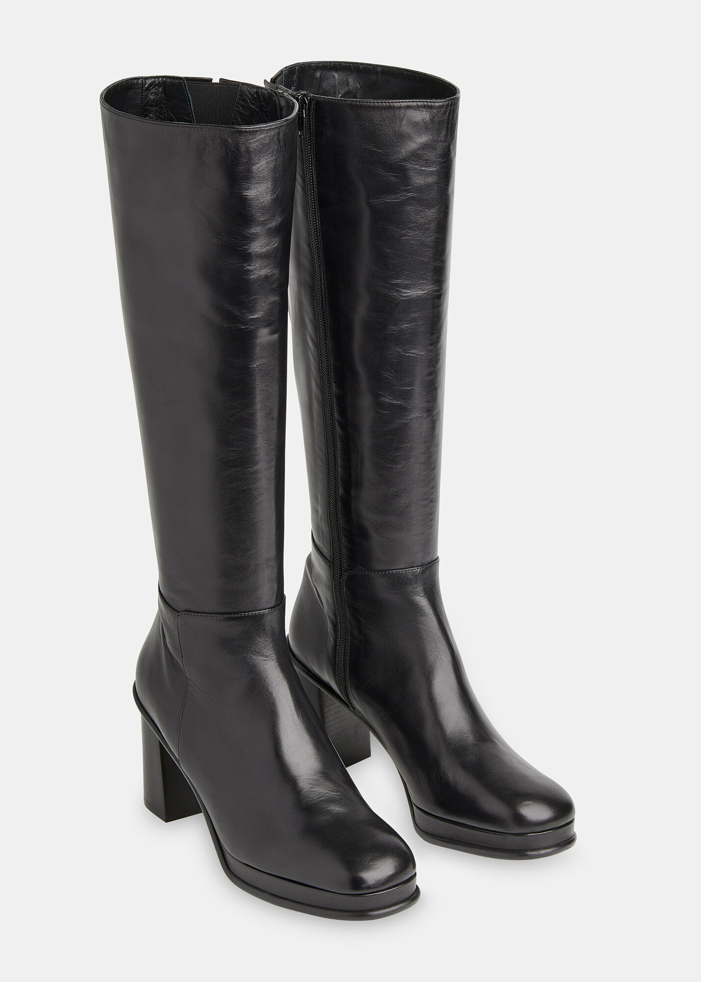 High heeled wellington hotsell boots