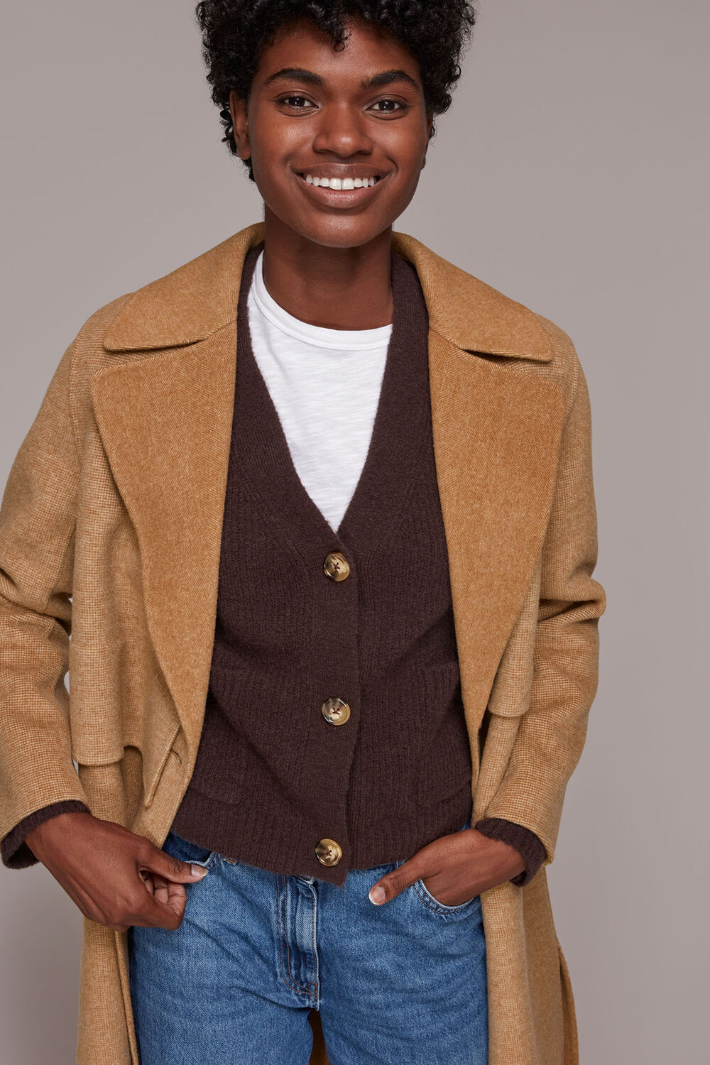 Yasmin Double Faced Wool Coat