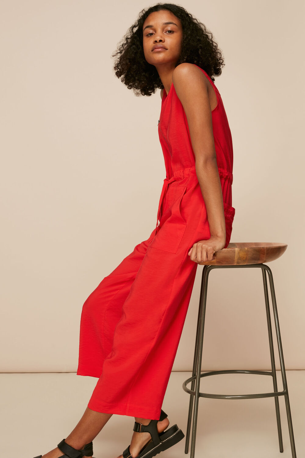 Corey Zip Casual Jumpsuit